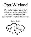eine Anzeige